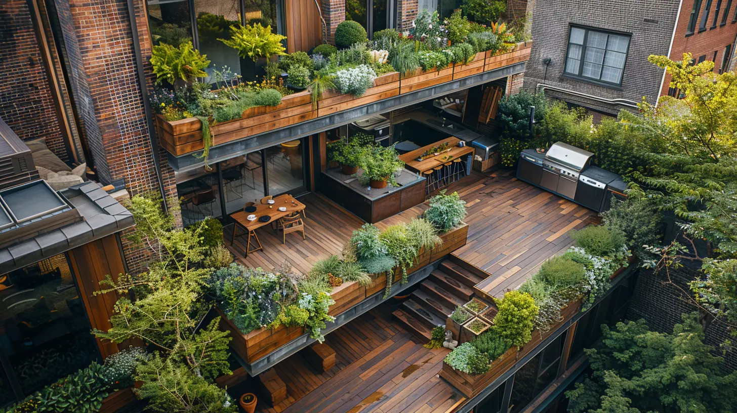 The Appeal of Rooftop Gardens in City Apartments