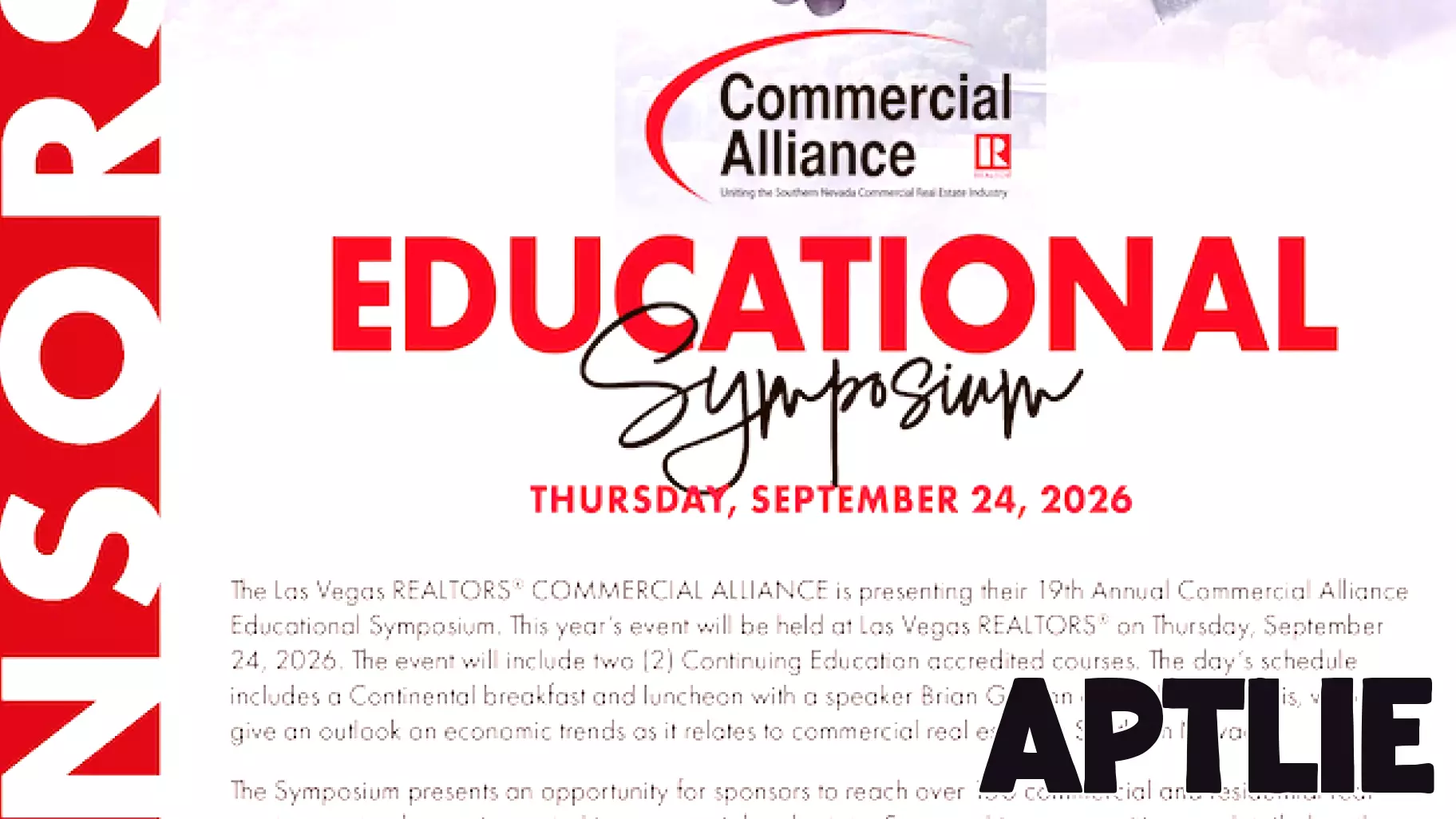 CALV Educational Symposium Set for Sept. 24 for Local Real Estate Pros