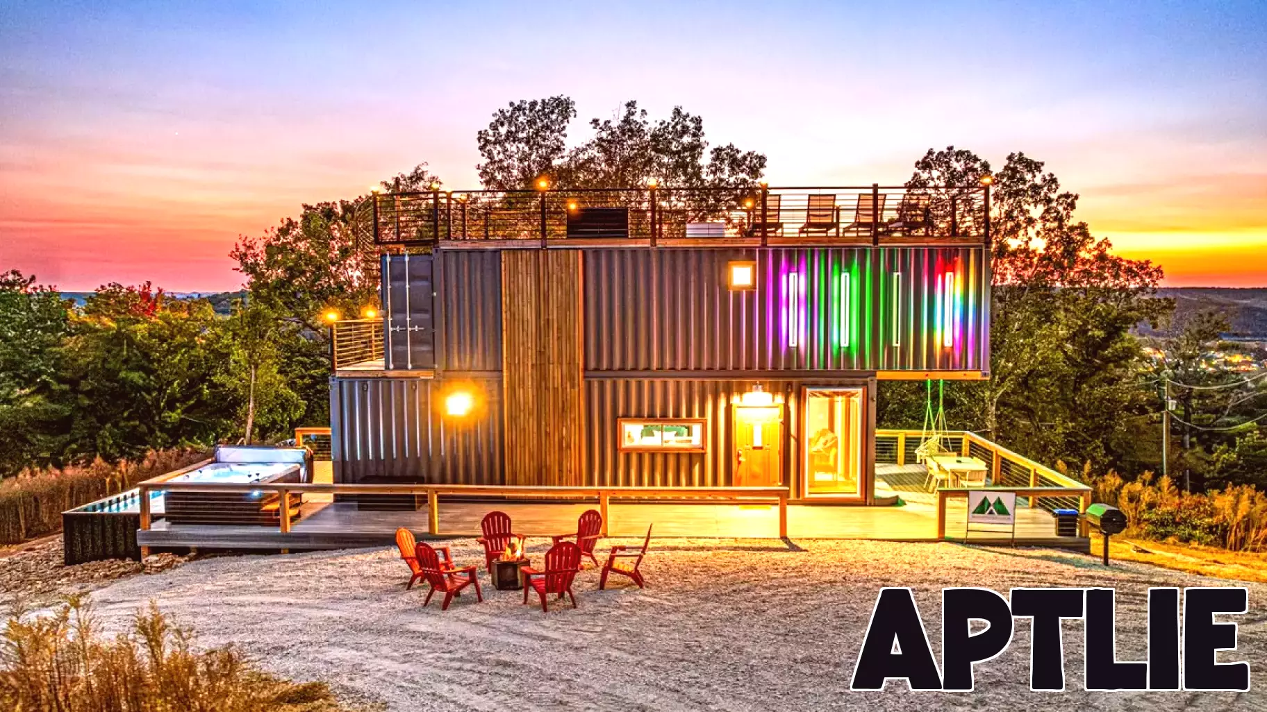 Unique Clifftop Container Home for Sale with Impressive Earnings