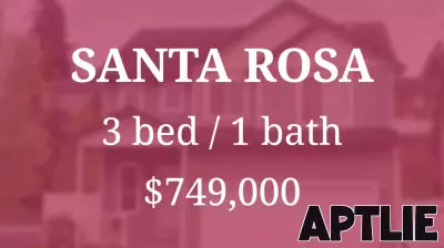 3-bedroom house sells in Santa Rosa for $749,000