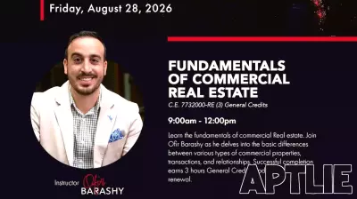 CALV Presents Aug. 28 Class on Commercial Real Estate
