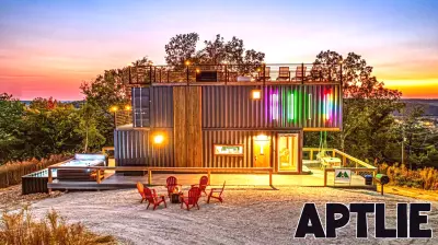 Unique Clifftop Container Home for Sale with Impressive Earnings